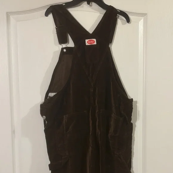 Revo Dark Brown Bib overalls - Picture 4 of 5